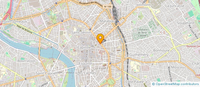 localisation de l'entreprise CROQ'O'PAIN EXPANSION à TOULOUSE