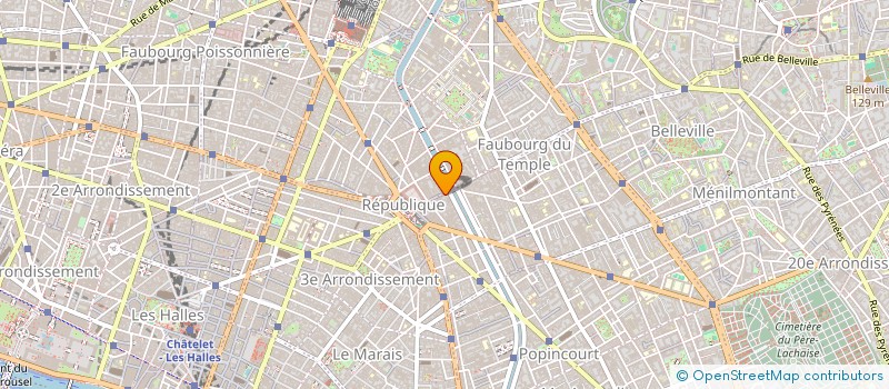 localisation de l'entreprise CROQ SYMPA  PARIS