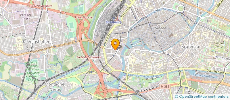 localisation de l'entreprise CROQ'TIME à STRASBOURG