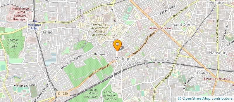 localisation de l'entreprise CROQ'VACANCES AQUITAINE à BORDEAUX