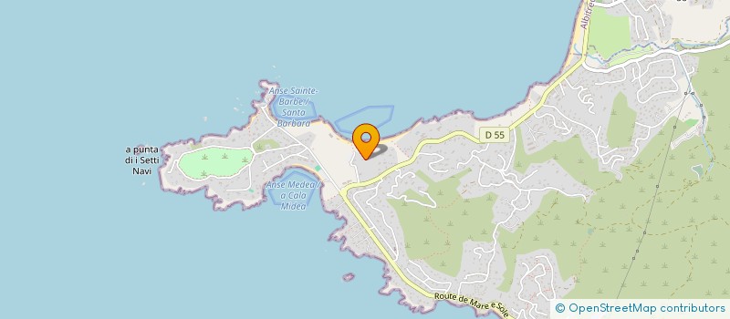 localisation de l'entreprise CROQ2A  ALBITRECCIA