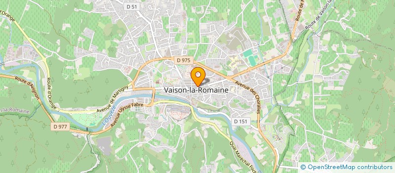 localisation de l'entreprise CROQU EN BOUCHE  VAISON-LA-ROMAINE