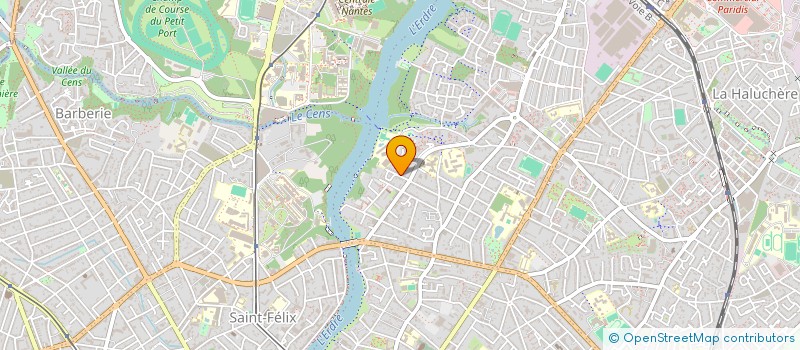 localisation de l'entreprise CROQU'NOTES à NANTES