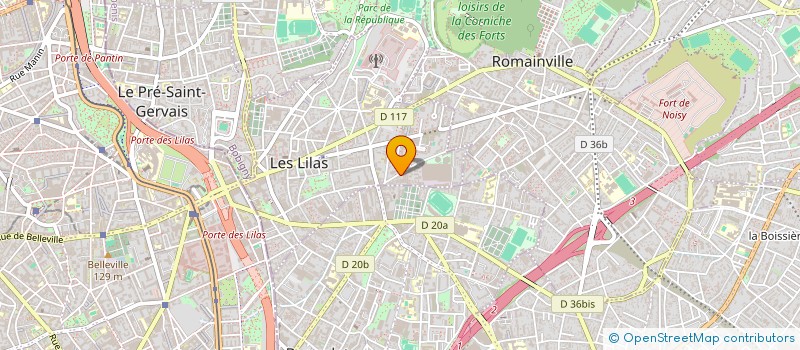 localisation de l'entreprise CROQUE BOUILLE à LES LILAS