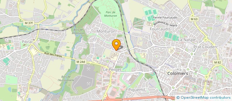 localisation de l'entreprise CROQUE BOUQUINS SERVICES ET LOISIRS à COLOMIERS