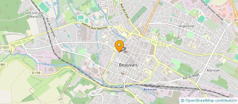 localisation de l'entreprise CROQUE ET TOQUE RESTAURATION à BEAUVAIS