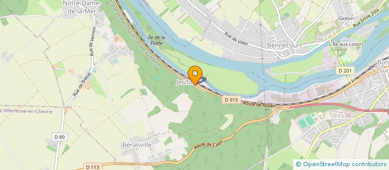 localisation de l'entreprise CROQUE LA VIE  NOTRE-DAME-DE-LA-MER