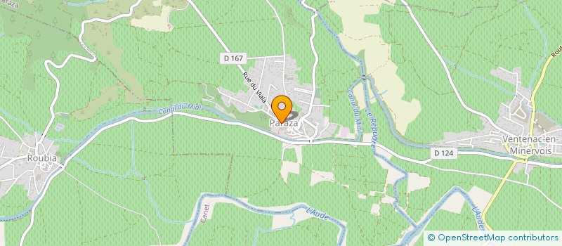 localisation de l'entreprise CROQUEBOLLE  PARAZA