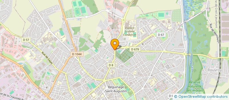 localisation de l'entreprise CROQUET ROGER à SAINT-QUENTIN