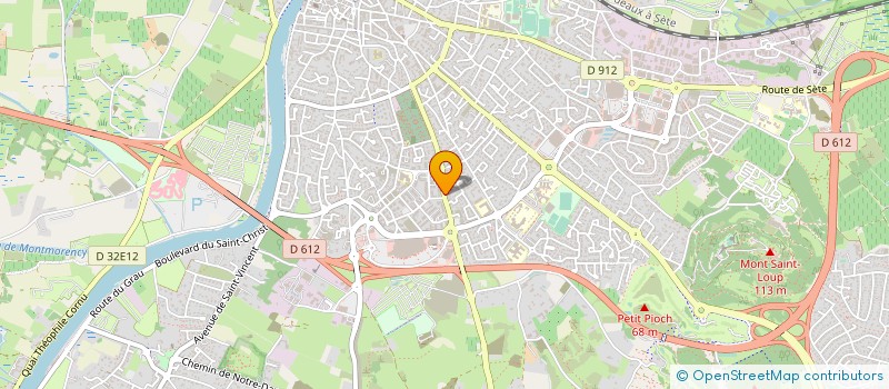 localisation de l'entreprise CROQUETTES & CO à AGDE