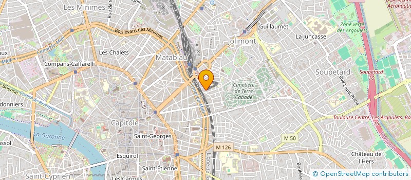 localisation de l'entreprise CROQUIS D'ART  TOULOUSE
