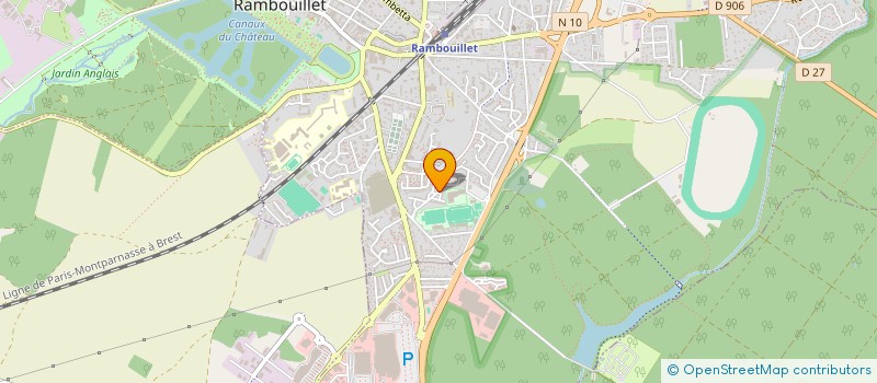 localisation de l'entreprise CROS ALUMINIUM à RAMBOUILLET