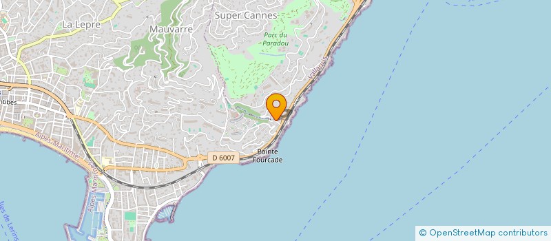 localisation de l'entreprise CROS DE CAGNES AQUACULTURE LOU LOUBAS à CANNES