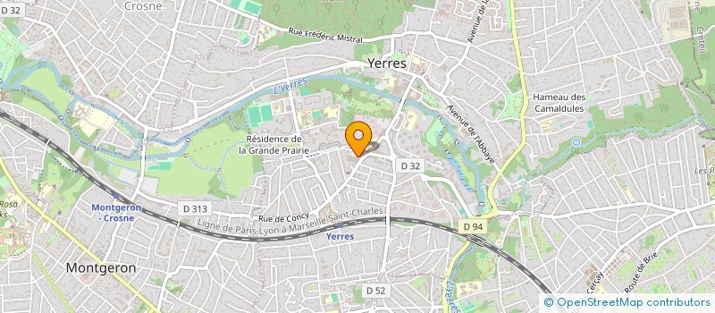 localisation de l'entreprise CROSNIMMO  YERRES