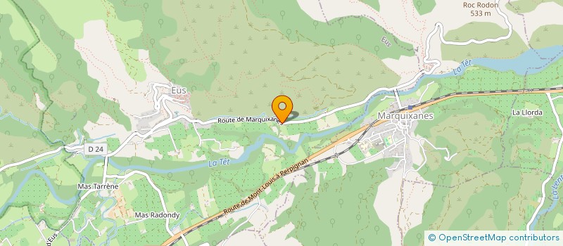 localisation de l'entreprise CROSS AND FIT 66  PRADES