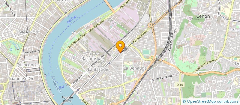 localisation de l'entreprise CROSS AUTO  BORDEAUX