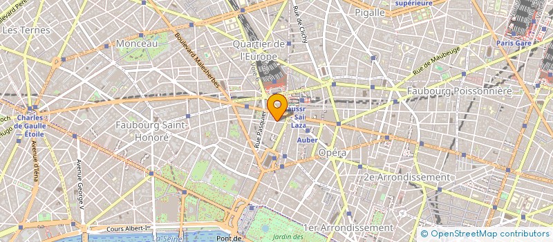 localisation de l'entreprise CROSS CANAL COMPANY  PARIS