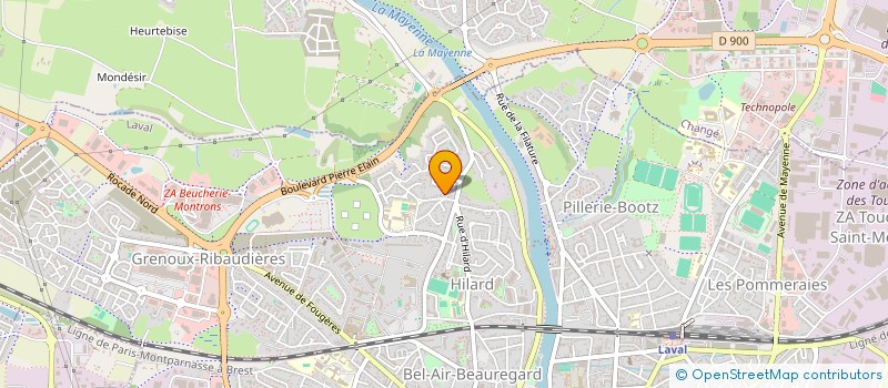 localisation de l'entreprise CROSS CORPORATIF LAVALLOIS à LAVAL