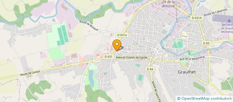 localisation de l'entreprise CROSS GRAULHET  GRAULHET