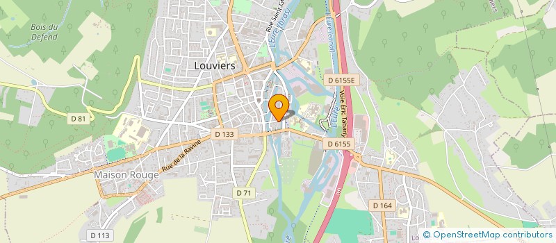 localisation de l'entreprise CROSS  TRAINING  LOUVIERS