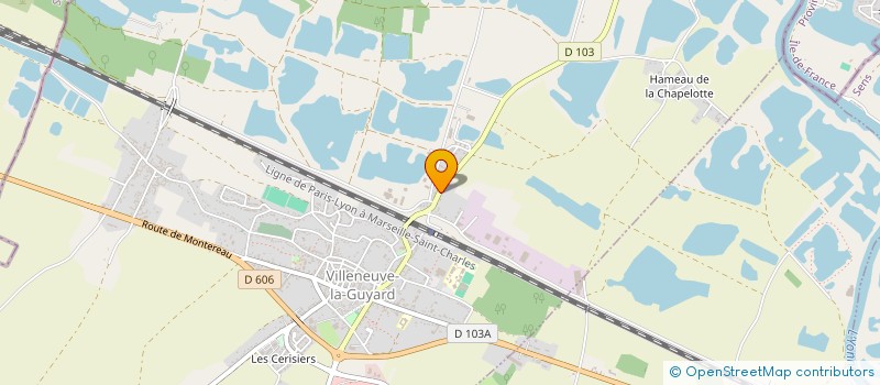 localisation de l'entreprise CROSS TRAINING TWO  VILLENEUVE-LA-GUYARD