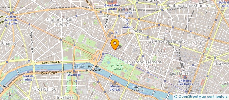 localisation de l'entreprise CROSS WORLD à PARIS