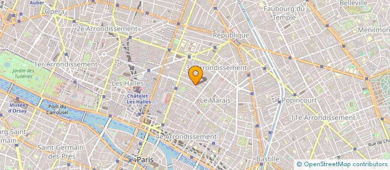 localisation de l'entreprise CROSSCO  PARIS