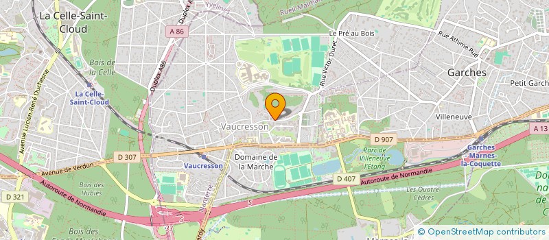 localisation de l'entreprise CROSSELITE FRANCE à VAUCRESSON