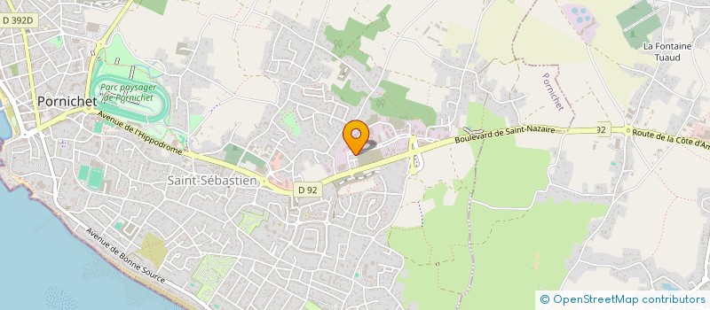 localisation de l'entreprise CROSSFIT 6.15 à PORNICHET
