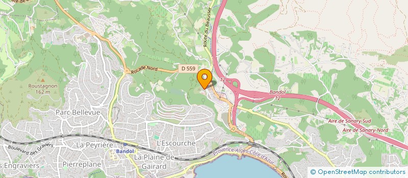 localisation de l'entreprise CROSSFIT BANDOL  BANDOL