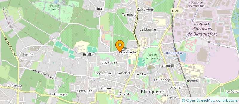localisation de l'entreprise CROSSFIT BELHARA à BLANQUEFORT