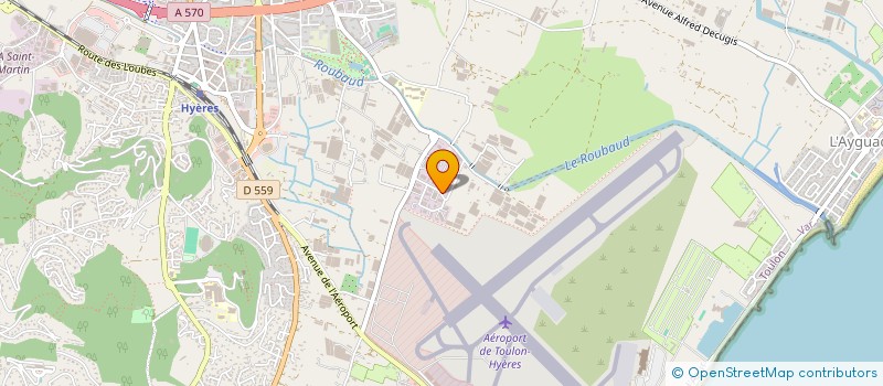 localisation de l'entreprise CROSSFIT HYERES  HYERES