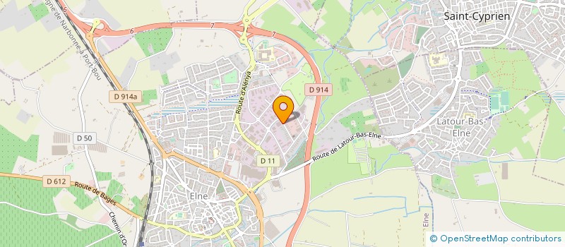 localisation de l'entreprise CROSSFIT J.S.G  ELNE