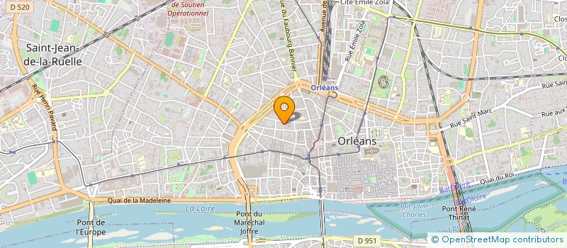 localisation de l'entreprise CROSSFIT LIGERIS à ORLEANS