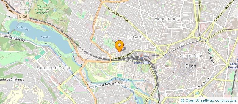 localisation de l'entreprise CROSSFIT METAMORPHOSE  DIJON