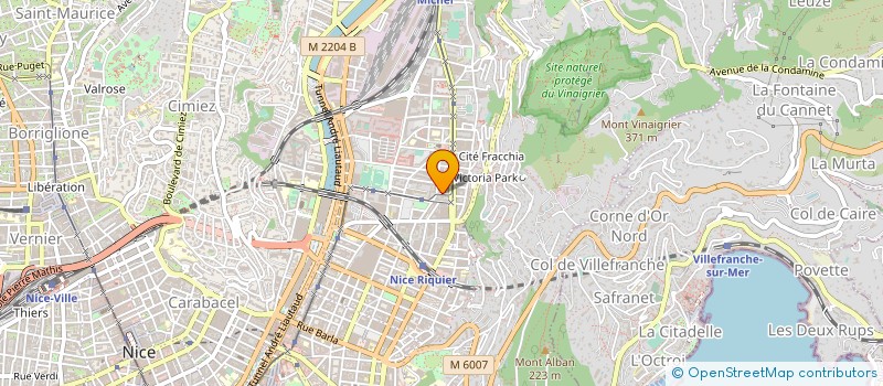 localisation de l'entreprise CROSSFIT NICE à NICE