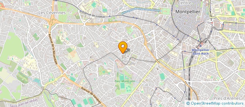 localisation de l'entreprise CROSSOVER PROD  MONTPELLIER
