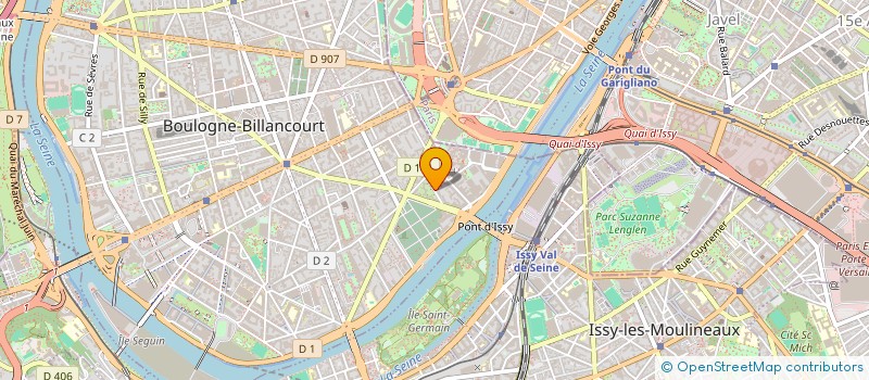 localisation de l'entreprise CROSSROADS INTELLIGENCE  BOULOGNE-BILLANCOURT