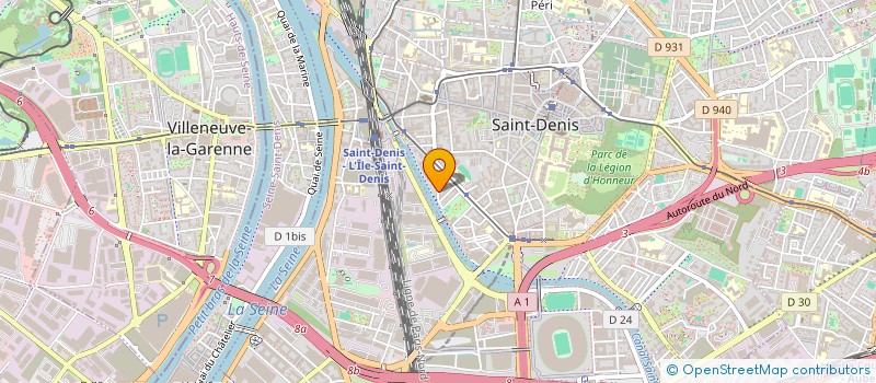 localisation de l'entreprise CROSSTALK à SAINT-DENIS