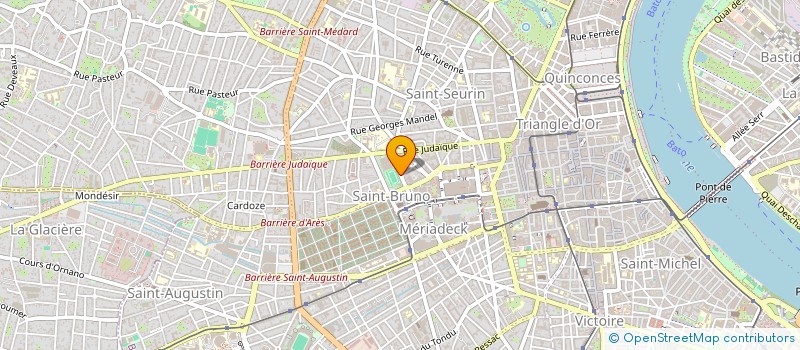 localisation de l'entreprise CROSSWORDS  BORDEAUX