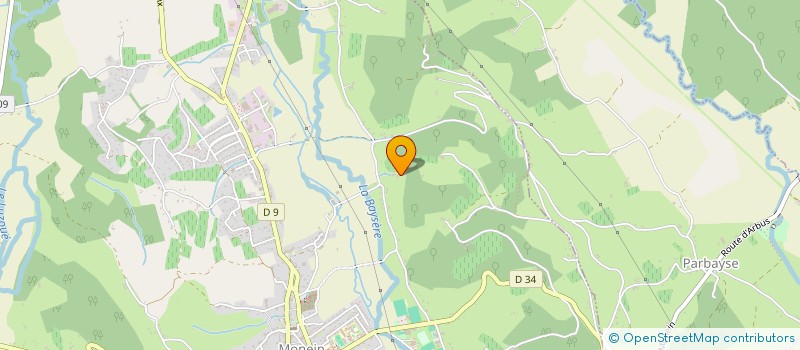 localisation de l'entreprise CROSTAR  PARBAYSE