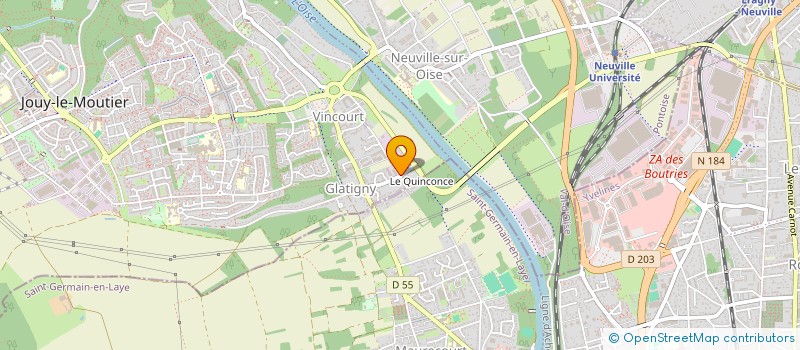 localisation de l'entreprise CROTALE SECURITE  JOUY-LE-MOUTIER