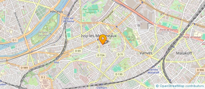 localisation de l'entreprise CROUGHS R&D CONSULTING à ISSY-LES-MOULINEAUX