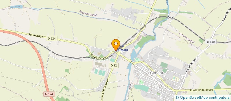 localisation de l'entreprise CROUSTAD'OC à GIMONT
