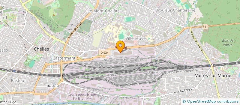 localisation de l'entreprise CROUSTI CHELLES  CHELLES