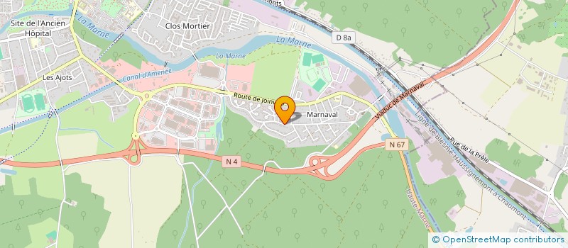 localisation de l'entreprise CROUSTI'DER à SAINT-DIZIER