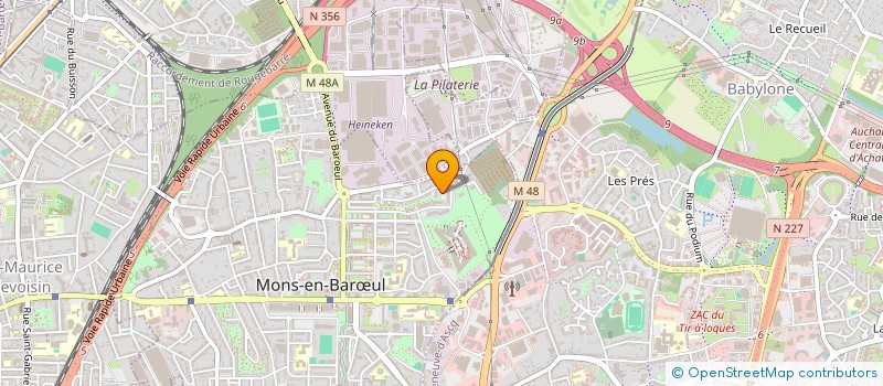 localisation de l'entreprise CROUSTI' PAIN  MONS-EN-BARUL