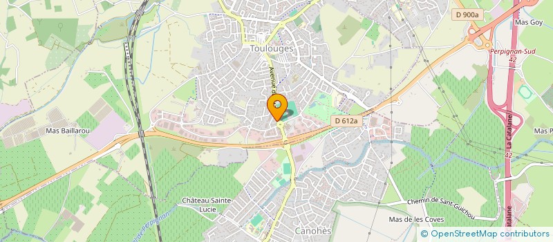 localisation de l'entreprise CROUSTI'S à TOULOUGES