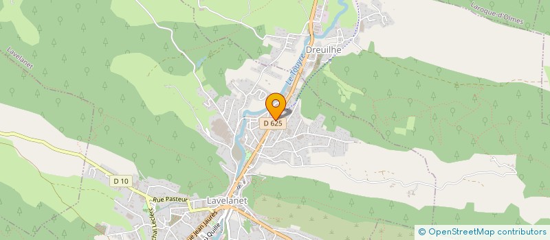 localisation de l'entreprise CROUSTID'OLMES à LAVELANET