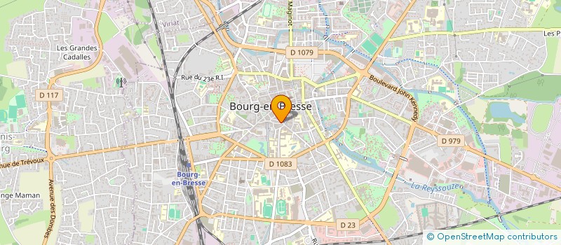 localisation de l'entreprise CROUSTIL 01 à BOURG-EN-BRESSE